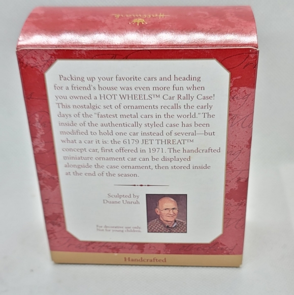 1999 HALLMARK HOT WHEELS KEEPSAKE ORNAMENT / JET T - Picture 2 of 5